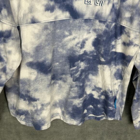 Disney Spirit Jersey Womens Extra Small Blue tie Dye Lilo Stitch Experiment 626 - Picture 4 of 12